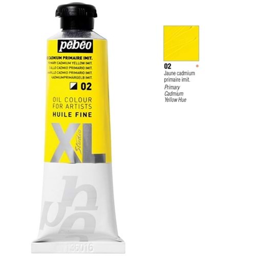 37 ML Hulie Fine XL Yağlı Boya Primary Cadmium Yellow 02