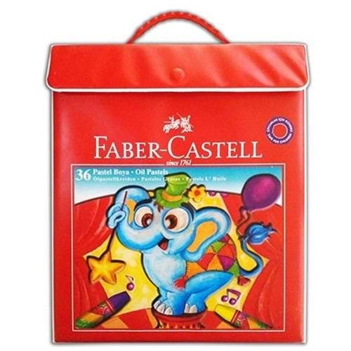 Faber Castell Plastik Çantalı Pastel Boya 36 Renk
