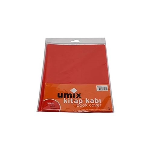 Umix Bantlı Kitap Kabı Kırmızı 10lu