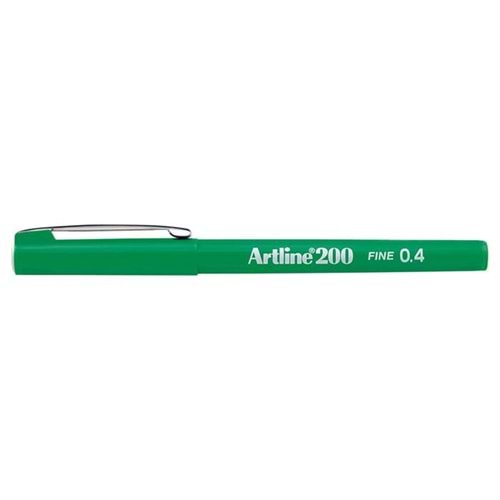 Artline 200cc Fineliner Green