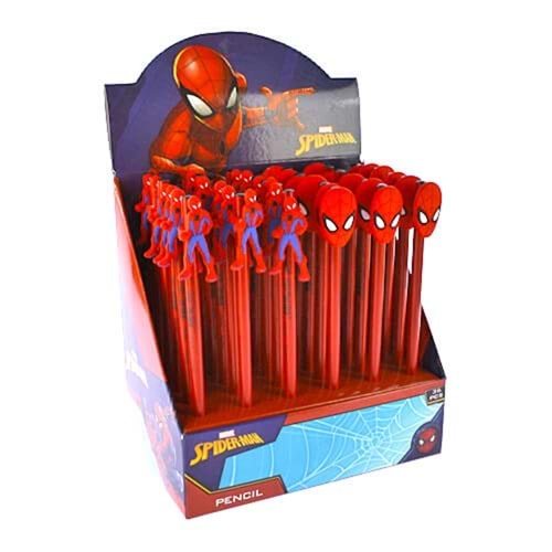 Spiderman Maskotlu Kurşun Kalem SM-8692