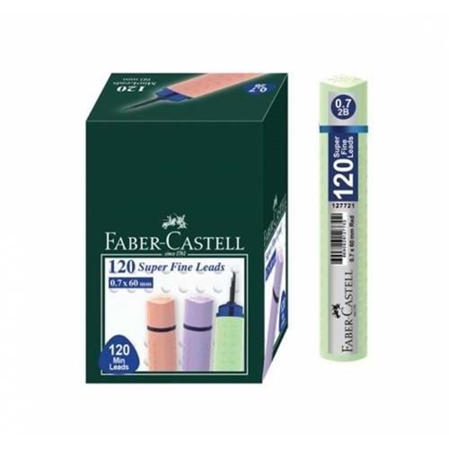 Faber Castell Grip Min 0.7 mm 120'li Tüp Pastel Yeşil